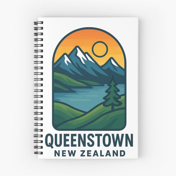 Item preview, Queenstown New Zealand Alpine Landscape designed and sold by Aryabek.