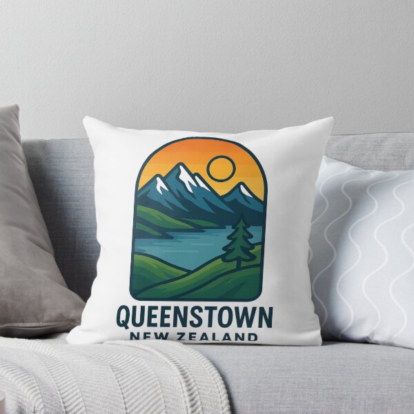 Item preview, Queenstown New Zealand Alpine Landscape designed and sold by Aryabek.