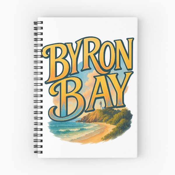 Item preview, Byron Bay Lighthouse and Coastline designed and sold by Aryabek.