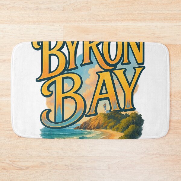 Item preview, Byron Bay Lighthouse and Coastline designed and sold by Aryabek.