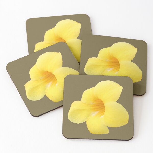 Item preview, beautiful yellow flower of Allamanda cathartica are golden trumpet, trumpetvine, yellow allamanda, vibrant yellow flower. designed and sold by MiMee4451.