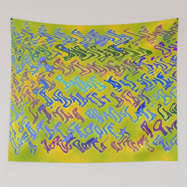 Item preview, Abstract colors, letter chaos designed and sold by Sigtrix.