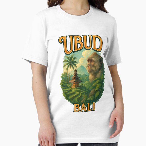 Ubud Bali with Monkey Forest and Volcano Essential T-Shirt