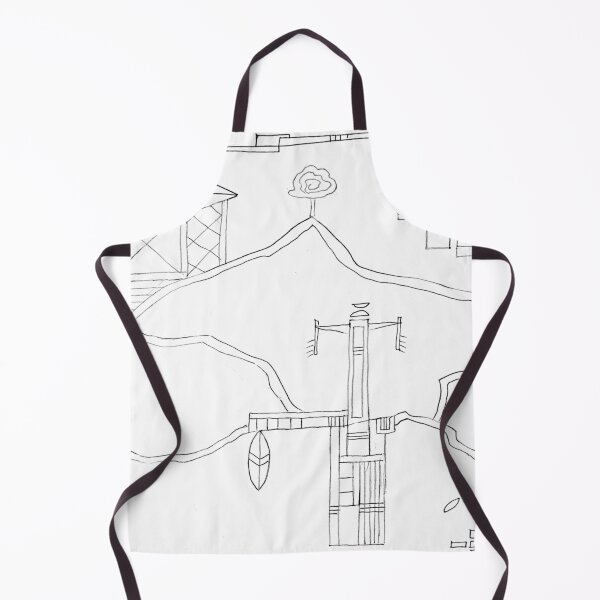 Item preview, sketch of City of Illusions. abstract designed and sold by Tereza Pilar Art.