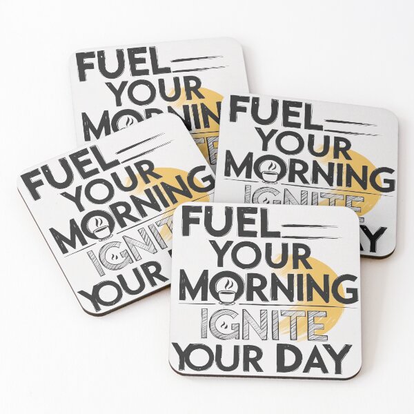 Item preview, Fuel Your Morning, Ignite Your Day – Morning Motivation Quote designed and sold by FindYouByZ.