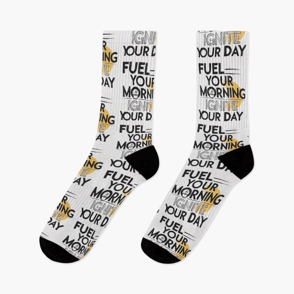 Item preview, Fuel Your Morning, Ignite Your Day – Morning Motivation Quote designed and sold by FindYouByZ.