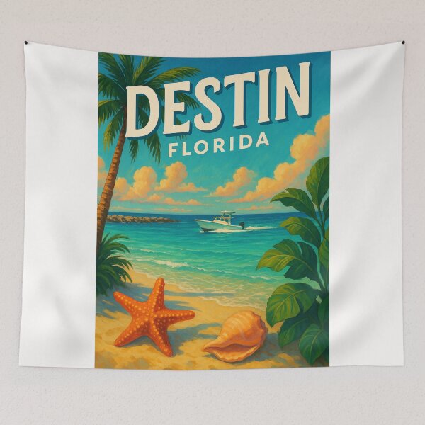 Item preview, Destin Florida Emerald Coast Beach View designed and sold by Places On Earth.