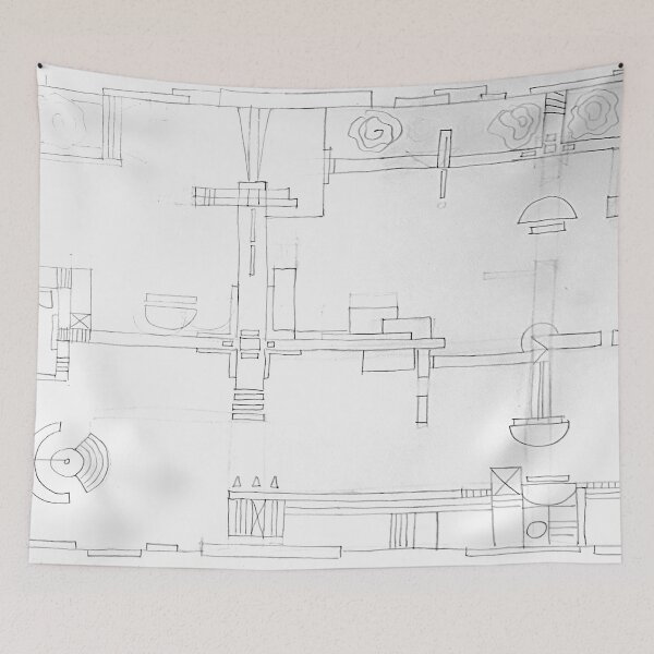 Item preview, sketch of Searching designed and sold by Tereza Pilar  Art.