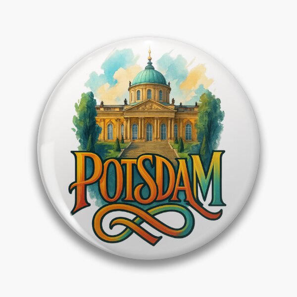 Item preview, Potsdam Germany Baroque Landmark designed and sold by Places On Earth.