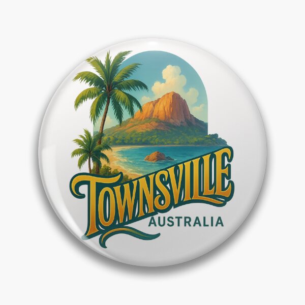 Item preview, Townsville Queensland Tropical Coastline designed and sold by Places On Earth.