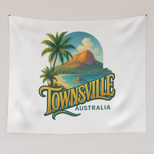 Item preview, Townsville Queensland Tropical Coastline designed and sold by Places On Earth.
