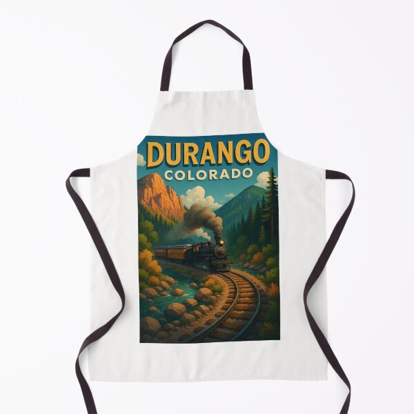 Item preview, Durango Colorado Steam Train in the San Juan Mountains designed and sold by Places On Earth.