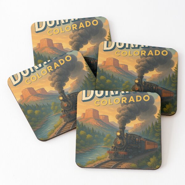 Item preview, Durango Colorado Train Through the Canyon designed and sold by Places On Earth.