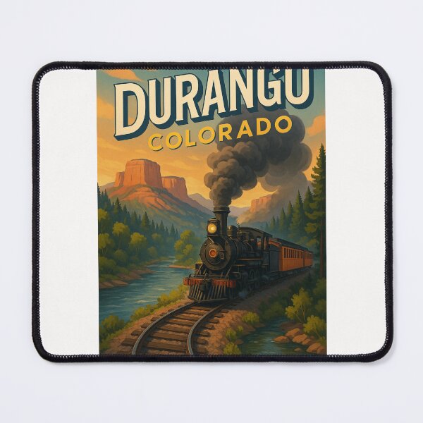 Item preview, Durango Colorado Train Through the Canyon designed and sold by Places On Earth.