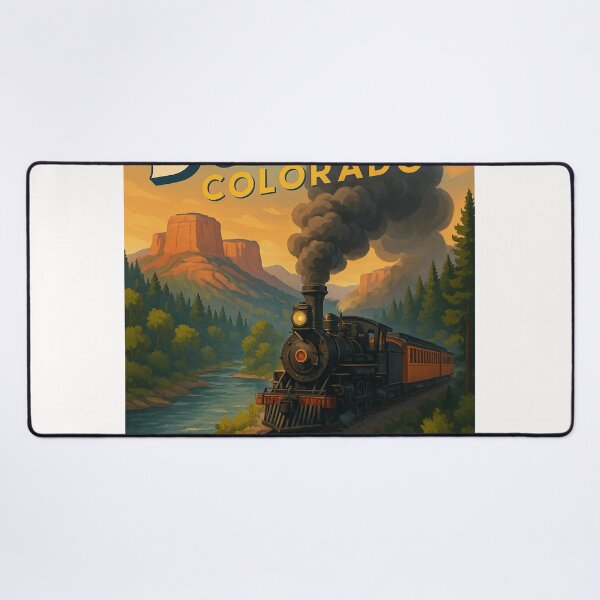 Item preview, Durango Colorado Train Through the Canyon designed and sold by Places On Earth.