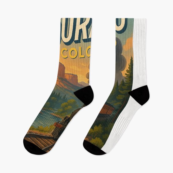 Item preview, Durango Colorado Train Through the Canyon designed and sold by Places On Earth.