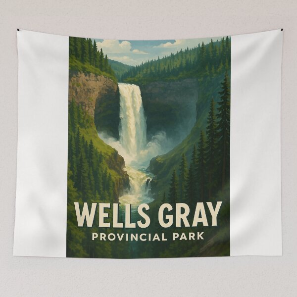 Item preview, Wells Gray Provincial Park Helmcken Falls designed and sold by Places On Earth.