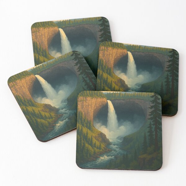 Item preview, Wells Gray Provincial Park River and Falls designed and sold by Places On Earth.