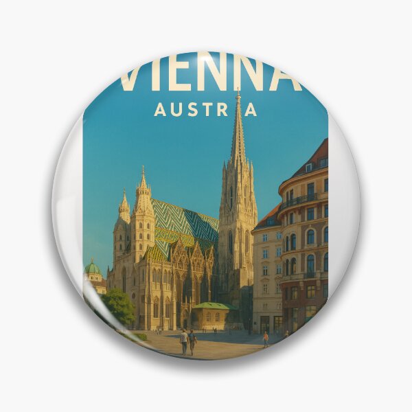 Item preview, St. Stephen’s Cathedral in Vienna, Austria designed and sold by Places On Earth.