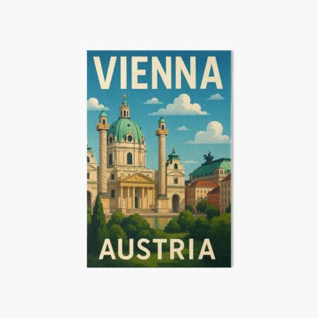 Item preview, Karlskirche and Baroque Domes in Vienna, Austria designed and sold by Places On Earth.