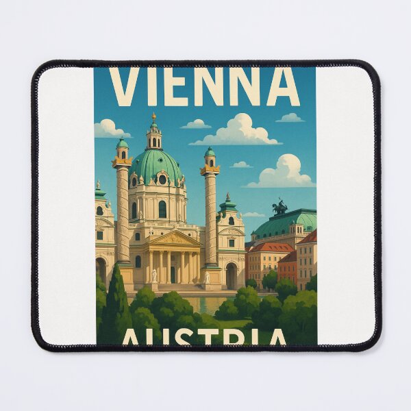 Item preview, Karlskirche and Baroque Domes in Vienna, Austria designed and sold by Places On Earth.