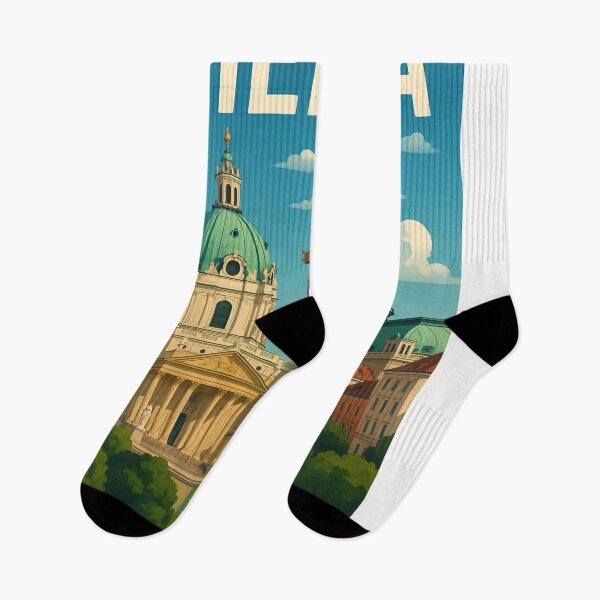 Item preview, Karlskirche and Baroque Domes in Vienna, Austria designed and sold by Places On Earth.