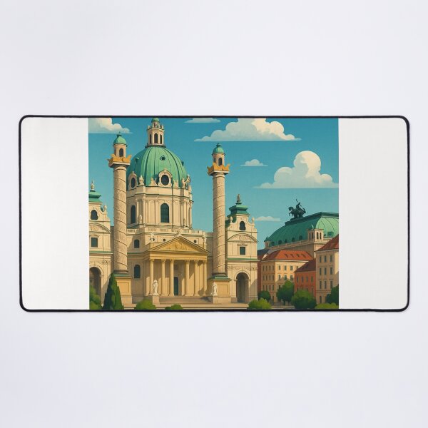 Item preview, Karlskirche and Baroque Domes in Vienna, Austria designed and sold by Places On Earth.