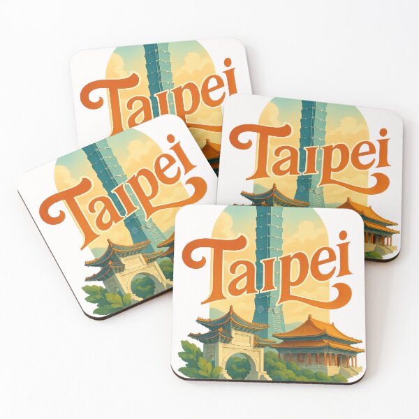 Item preview, Taipei 101 and Traditional Architecture in Taiwan designed and sold by Places On Earth.