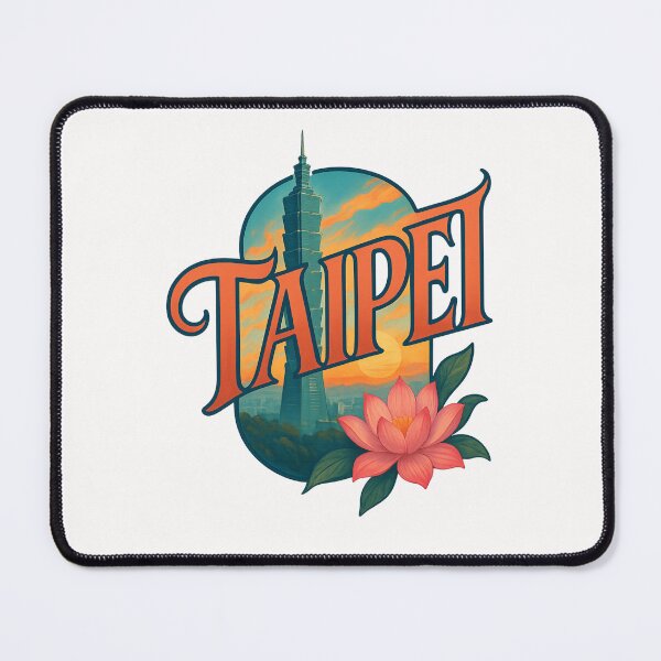 Item preview, Sunset Over Taipei 101 and Lotus Blossom designed and sold by Places On Earth.