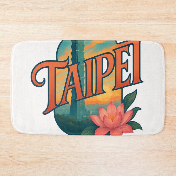 Item preview, Sunset Over Taipei 101 and Lotus Blossom designed and sold by Places On Earth.