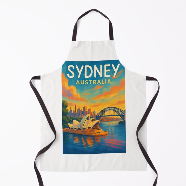 Item preview, Sydney Opera House and Harbour Bridge, Australia designed and sold by Places On Earth.