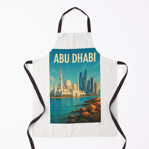 Item preview, Sheikh Zayed Grand Mosque and Etihad Towers in Abu Dhabi designed and sold by Places On Earth.