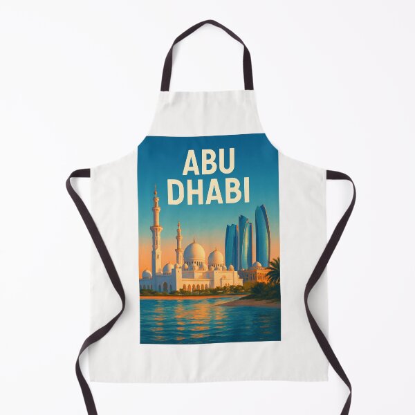 Item preview, Abu Dhabi Skyline with Sheikh Zayed Grand Mosque designed and sold by Places On Earth.
