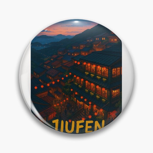 Item preview, Jiufen Lantern Street, New Taipei, Taiwan designed and sold by Places On Earth.