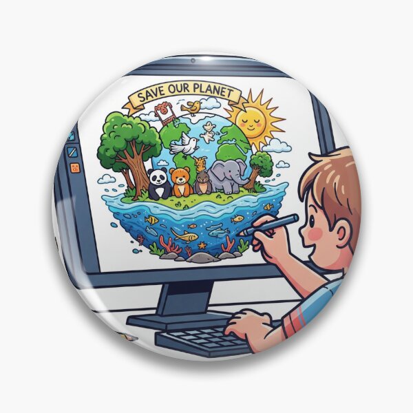 Item preview, Planet Protector in Pixels designed and sold by Tonphiarts.