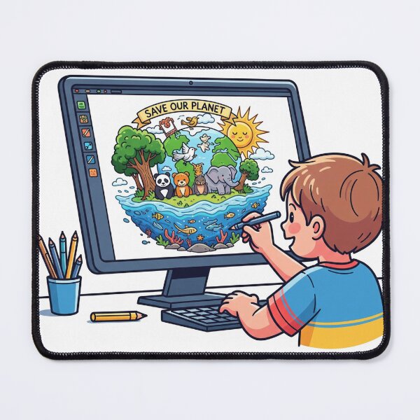 Item preview, Planet Protector in Pixels designed and sold by Tonphiarts.