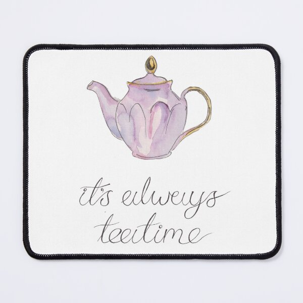 Item preview, It's Always Teatime - Alice in Wonderland Teapot designed and sold by The Orangutan Gallery.