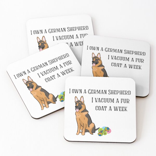 Item preview, German Shepherd Owner Vacuum Quote Funny designed and sold by Ava-Lucarine.
