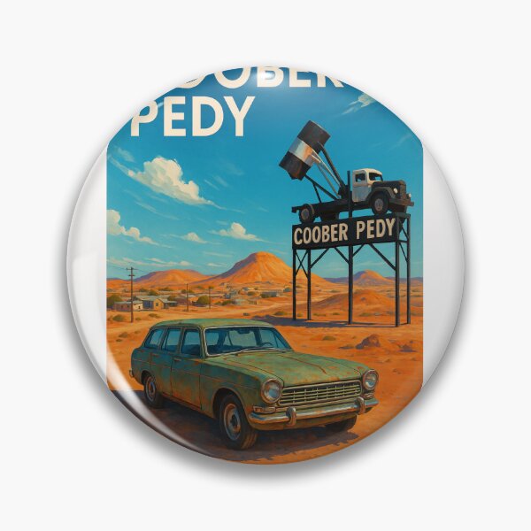 Item preview, Coober Pedy Welcome Sign, South Australia designed and sold by Places On Earth.