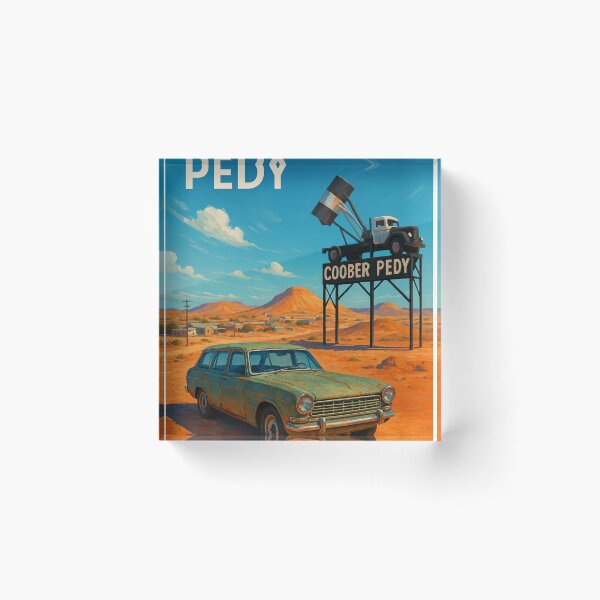 Item preview, Coober Pedy Welcome Sign, South Australia designed and sold by Places On Earth.