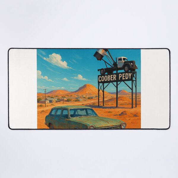 Item preview, Coober Pedy Welcome Sign, South Australia designed and sold by Places On Earth.