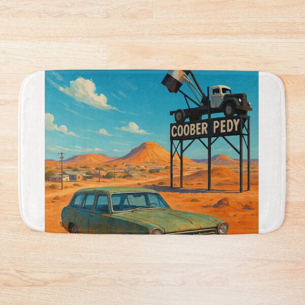 Item preview, Coober Pedy Welcome Sign, South Australia designed and sold by Places On Earth.