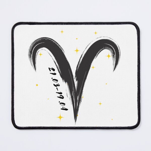 Item preview, Aries Horoscope Design – Mystical Zodiac Star Sign Illustration designed and sold by Lunaria Arts.