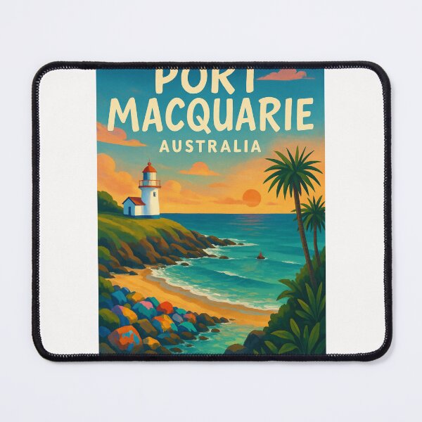 Item preview, Port Macquarie Lighthouse Coastline, New South Wales designed and sold by Places On Earth.