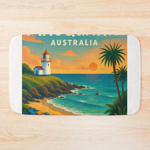 Item preview, Port Macquarie Lighthouse Coastline, New South Wales designed and sold by Places On Earth.