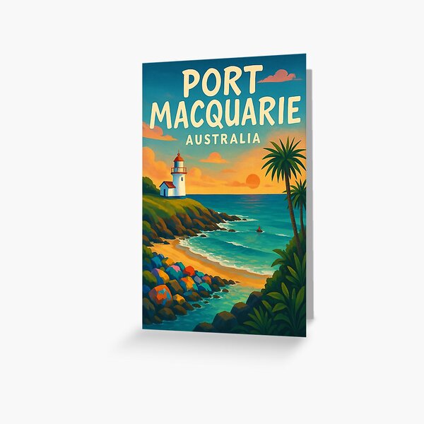 Item preview, Port Macquarie Lighthouse Coastline, New South Wales designed and sold by Places On Earth.
