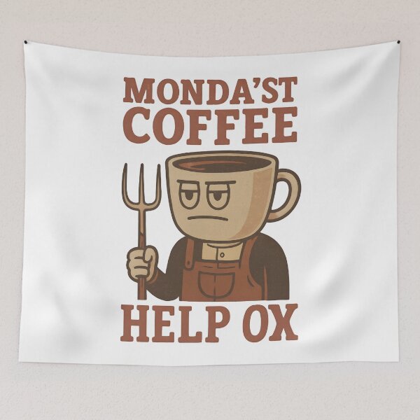 Item preview, Vintage Coffee Funny Coffee Art Parody Vintage Design designed and sold by Uglyandcute.