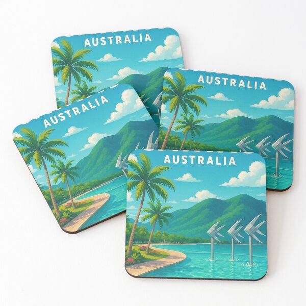 Item preview, Cairns Lagoon and Mountains, Queensland designed and sold by Places On Earth.
