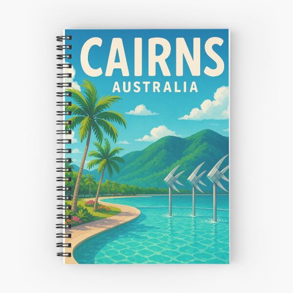 Item preview, Cairns Lagoon and Mountains, Queensland designed and sold by Places On Earth.