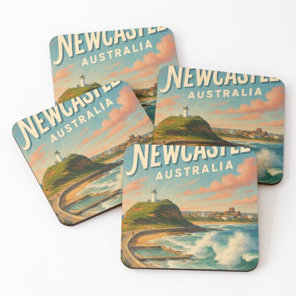 Item preview, Newcastle Ocean Baths and Lighthouse, New South Wales designed and sold by Places On Earth.